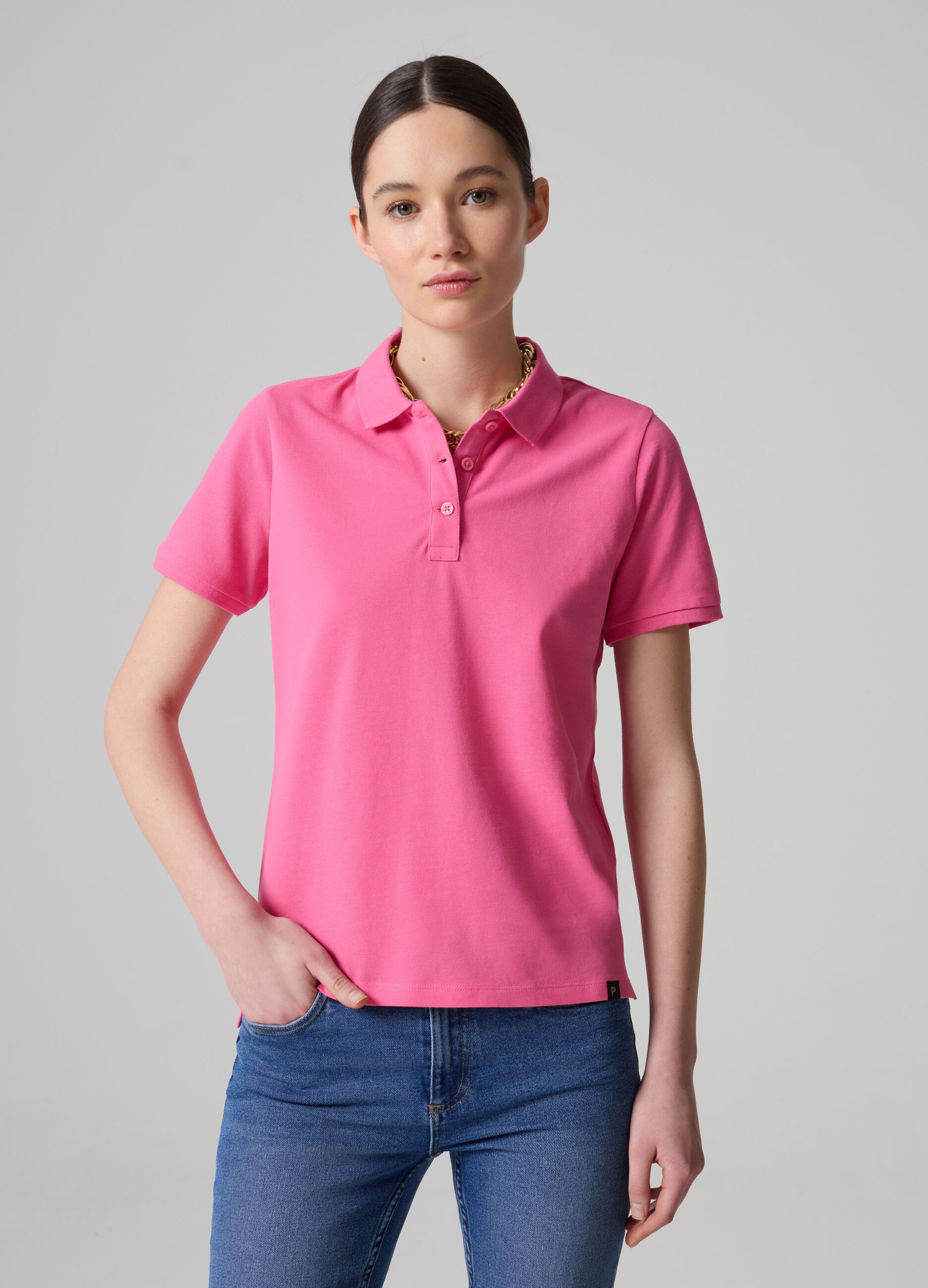 Ovs Polo in piquet di cotone