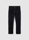Boy's black trousers in cotton blend regular fit_3