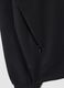 Black full-zip jacket with stretch Easy Dry collar, regular fit_5