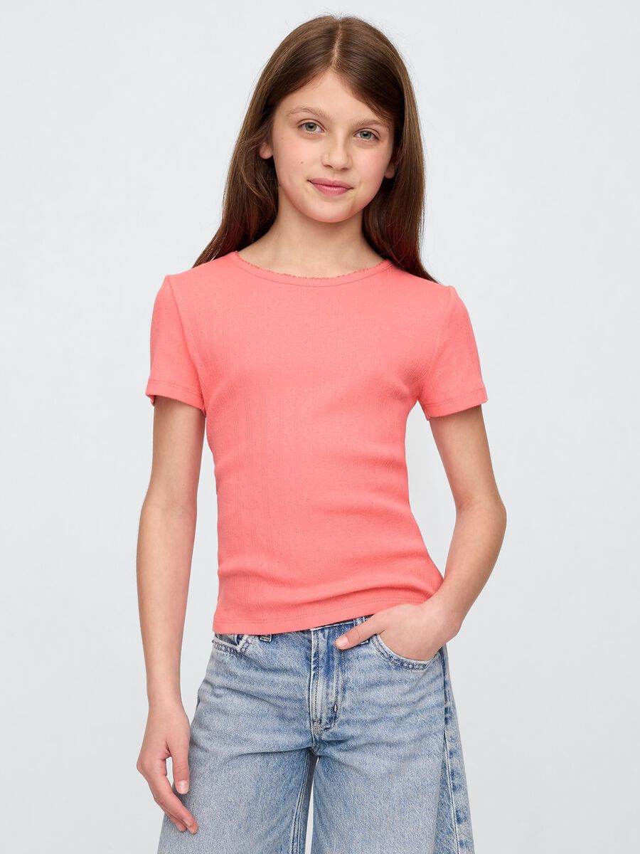 Ribbed Pink T-shirt_0