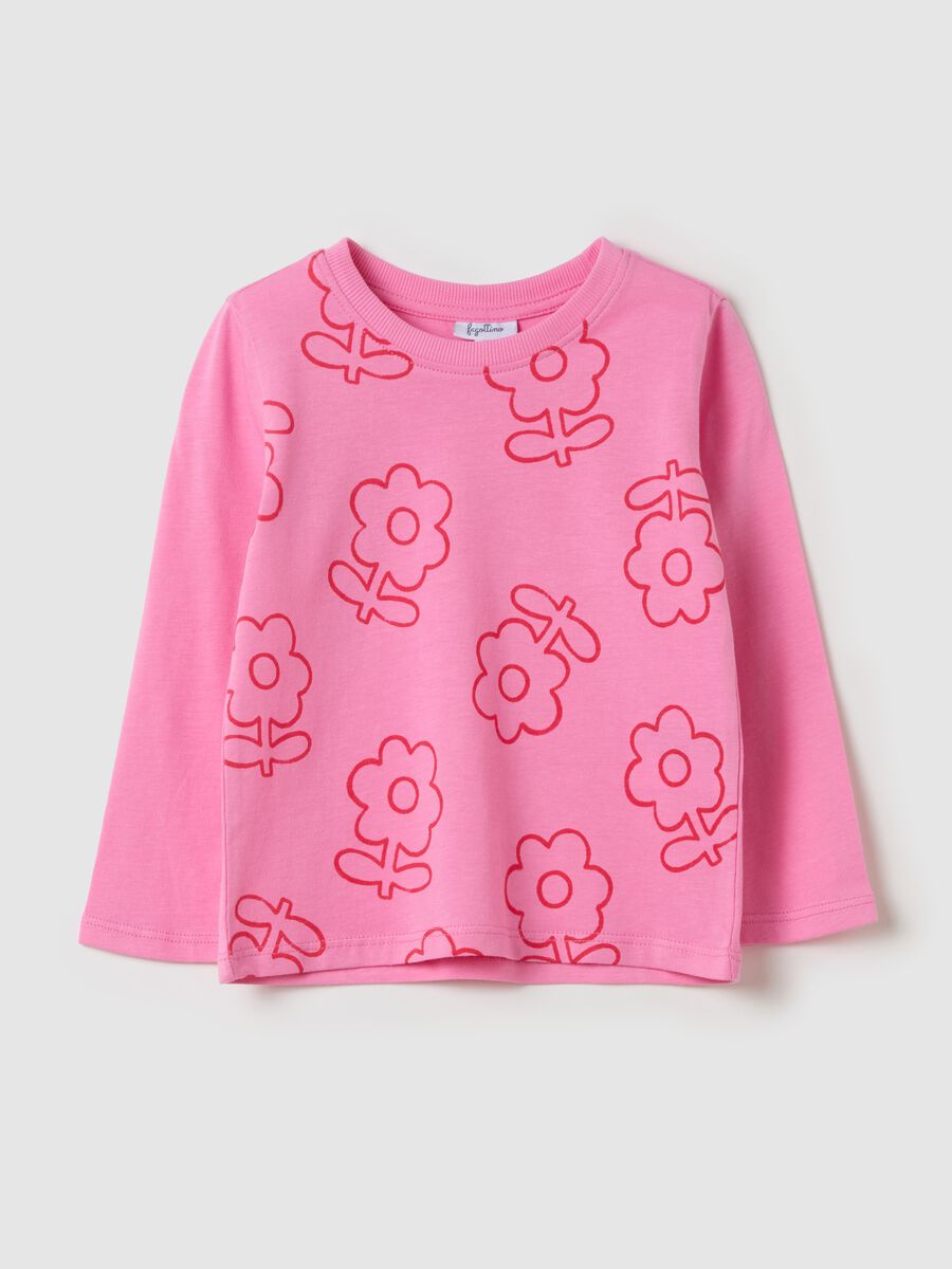 Long-sleeved T-shirt with print_0