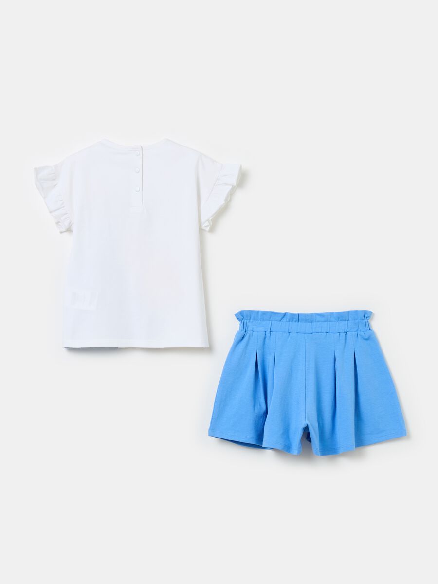 Jogging set con stampa principesse_1