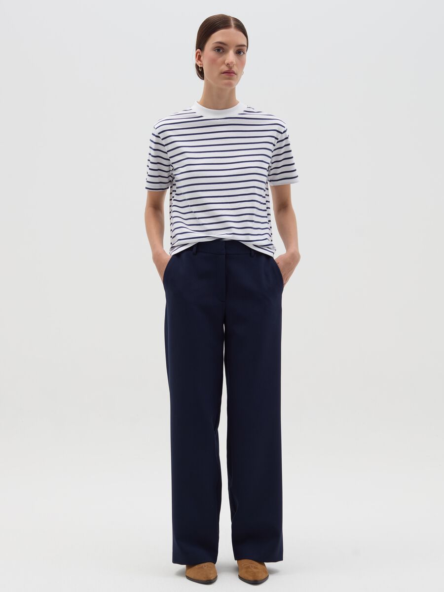 Striped cotton T-shirt_1