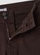Brown flared stretch-cotton jeans_1