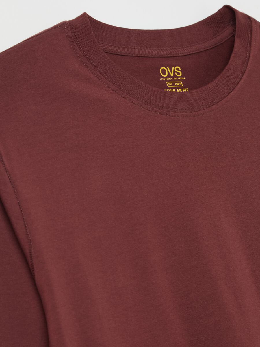 Long-sleeved T-shirt in stretch cotton_5