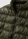 Green padded jacket regular fit_5