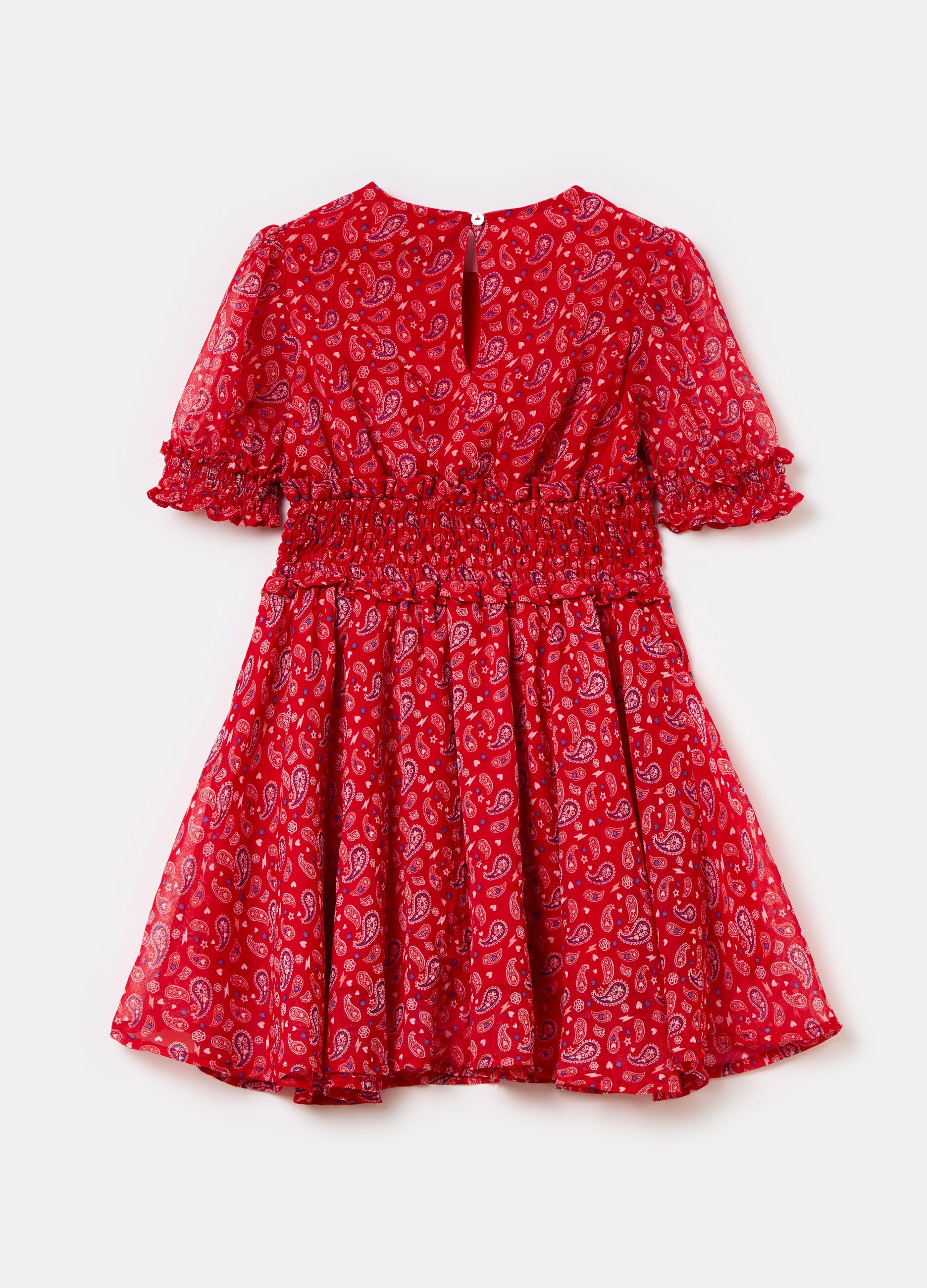 Vestito rosso bambina ovs sales
