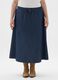 Pure Cotton Denim Skirt Regular Fit_1