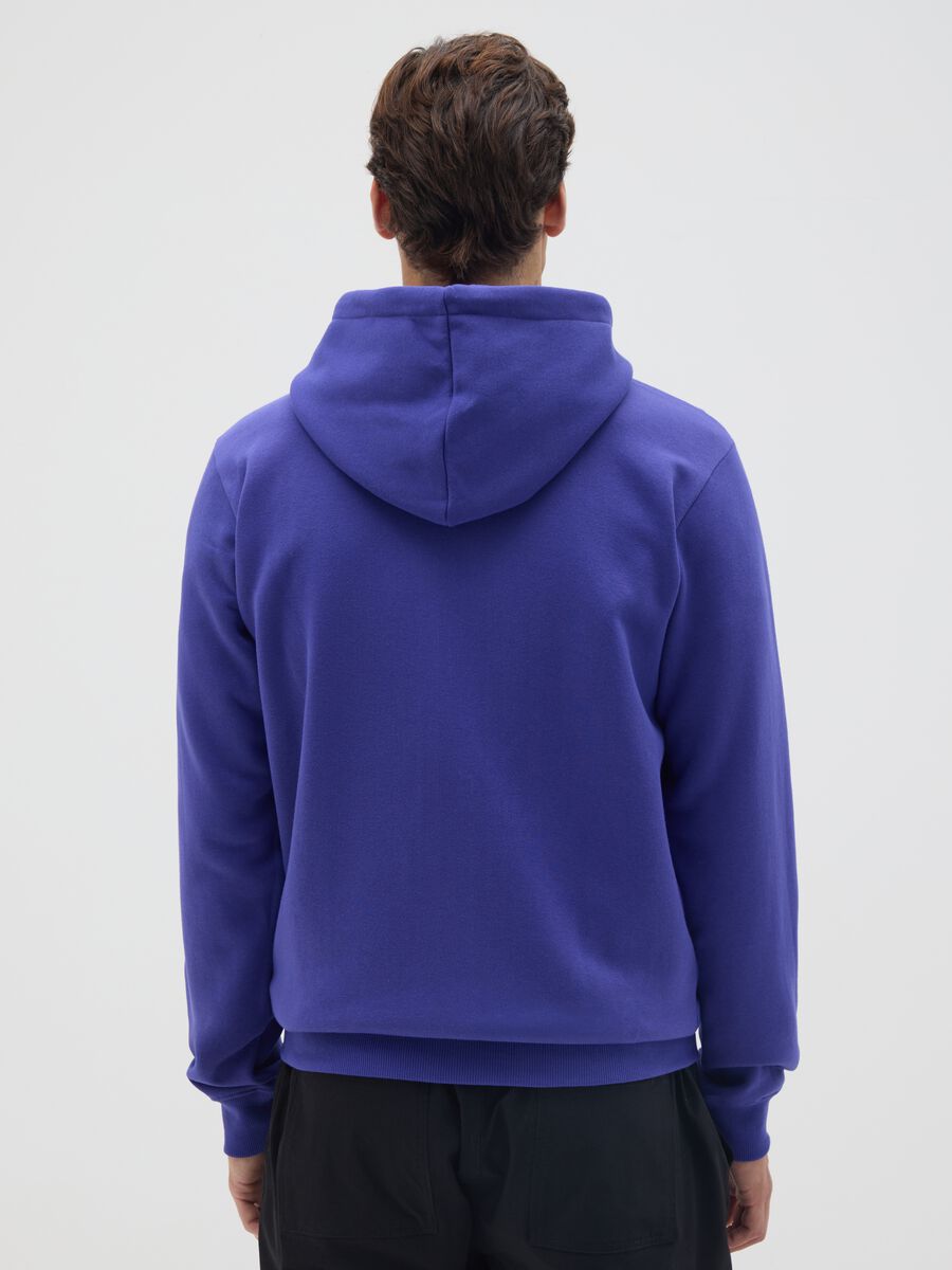 Felpa in misto cotone viola Everlast_2