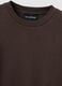 Brown boxy-fit T-shirt in a cotton&ndash;viscose blend_5