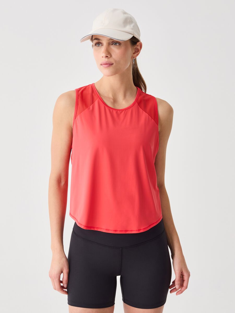 Tank top con inserti in mesh ALTAVIA STUDIO_0