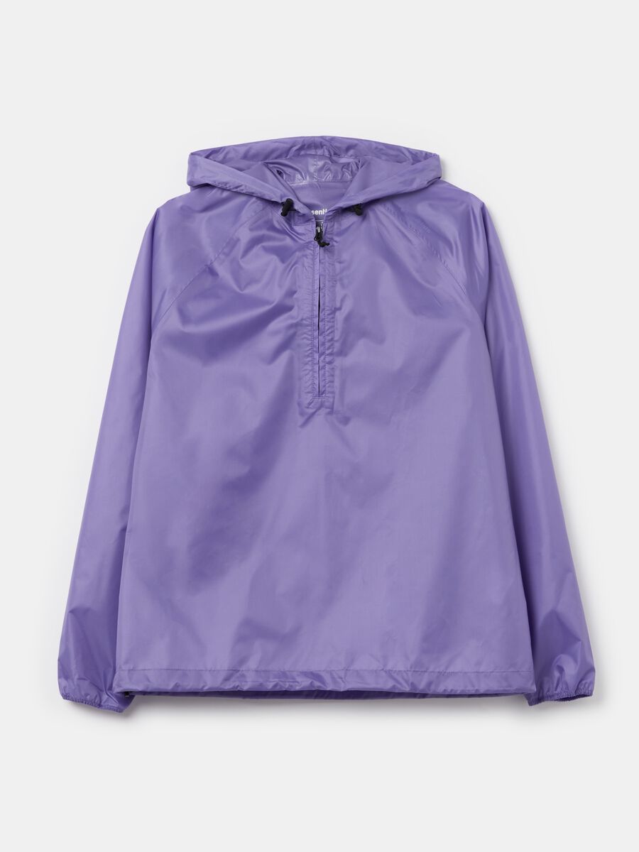 Half-zip waterproof jacket_4