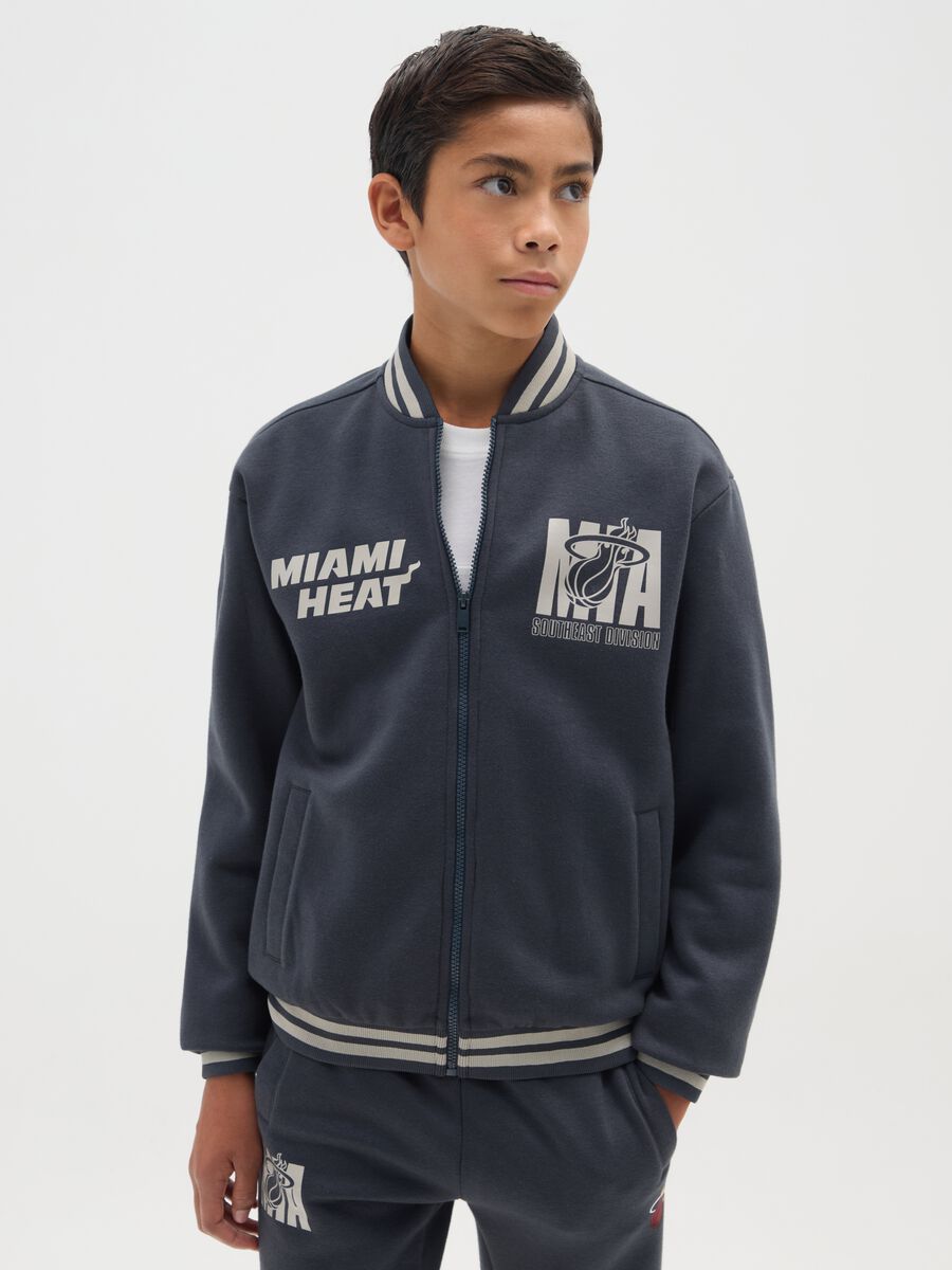Children's multicolour cotton blend regular fit sweatshirt Miami Heat_0