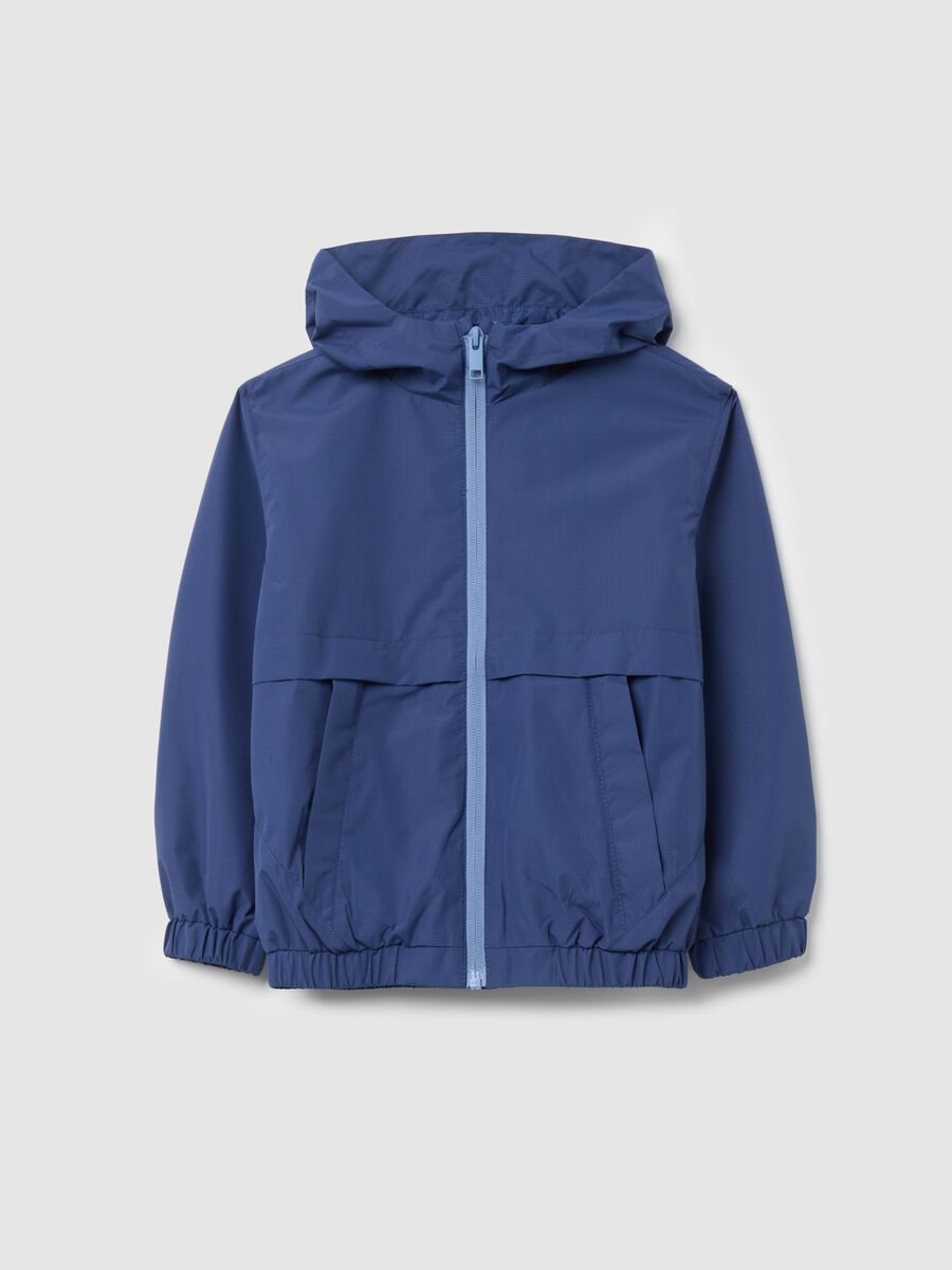 Waterproof jacket with hood_0