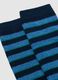 Child's Long Cotton Blend Socks Tripack Multicolor_2