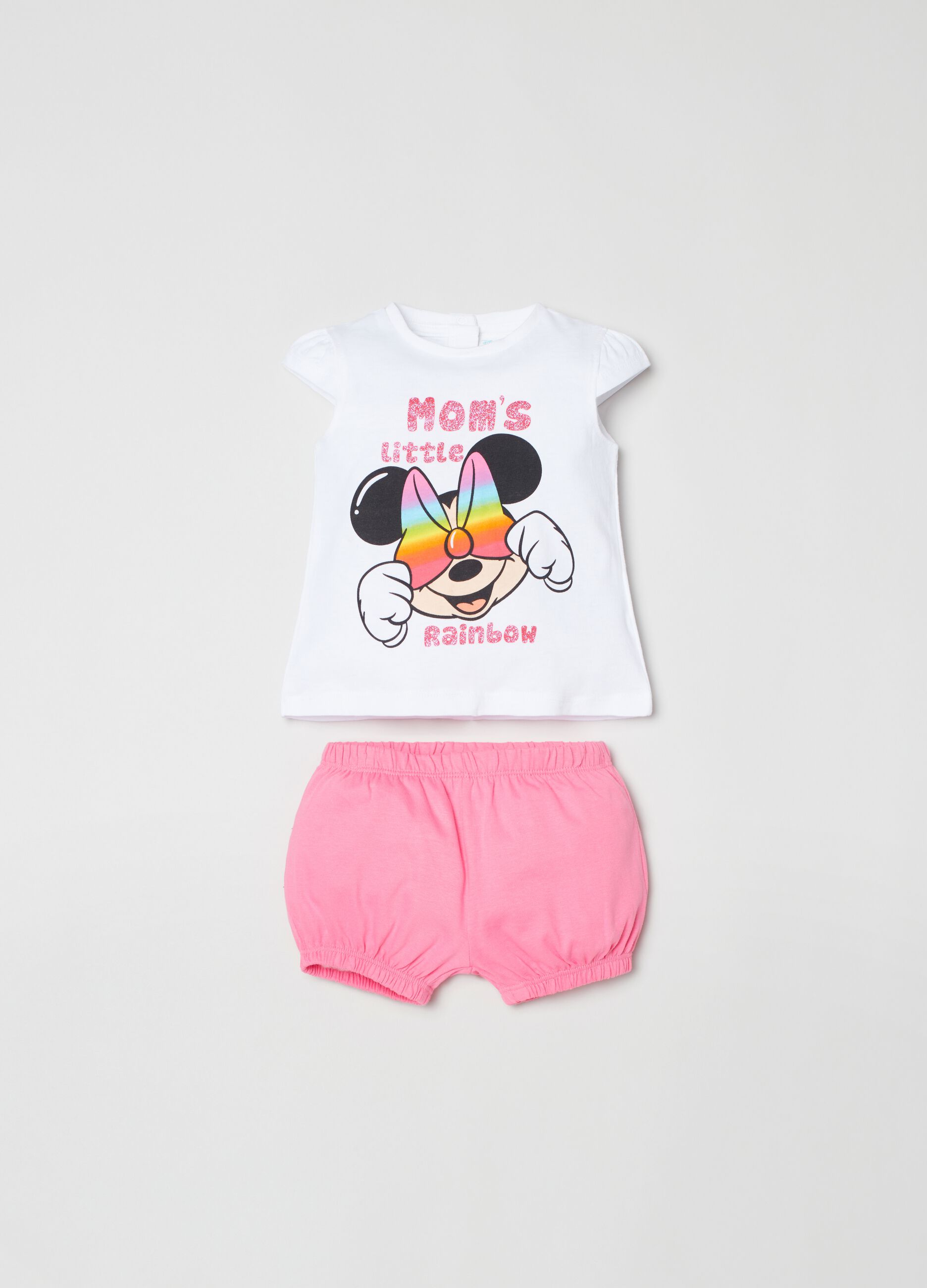 Set t-shirt e shorts Disney Baby Minnie_0