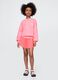 Pink shorts in lightweight fabric_0