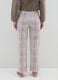 Multicolour regular fit pyjama trousers_2