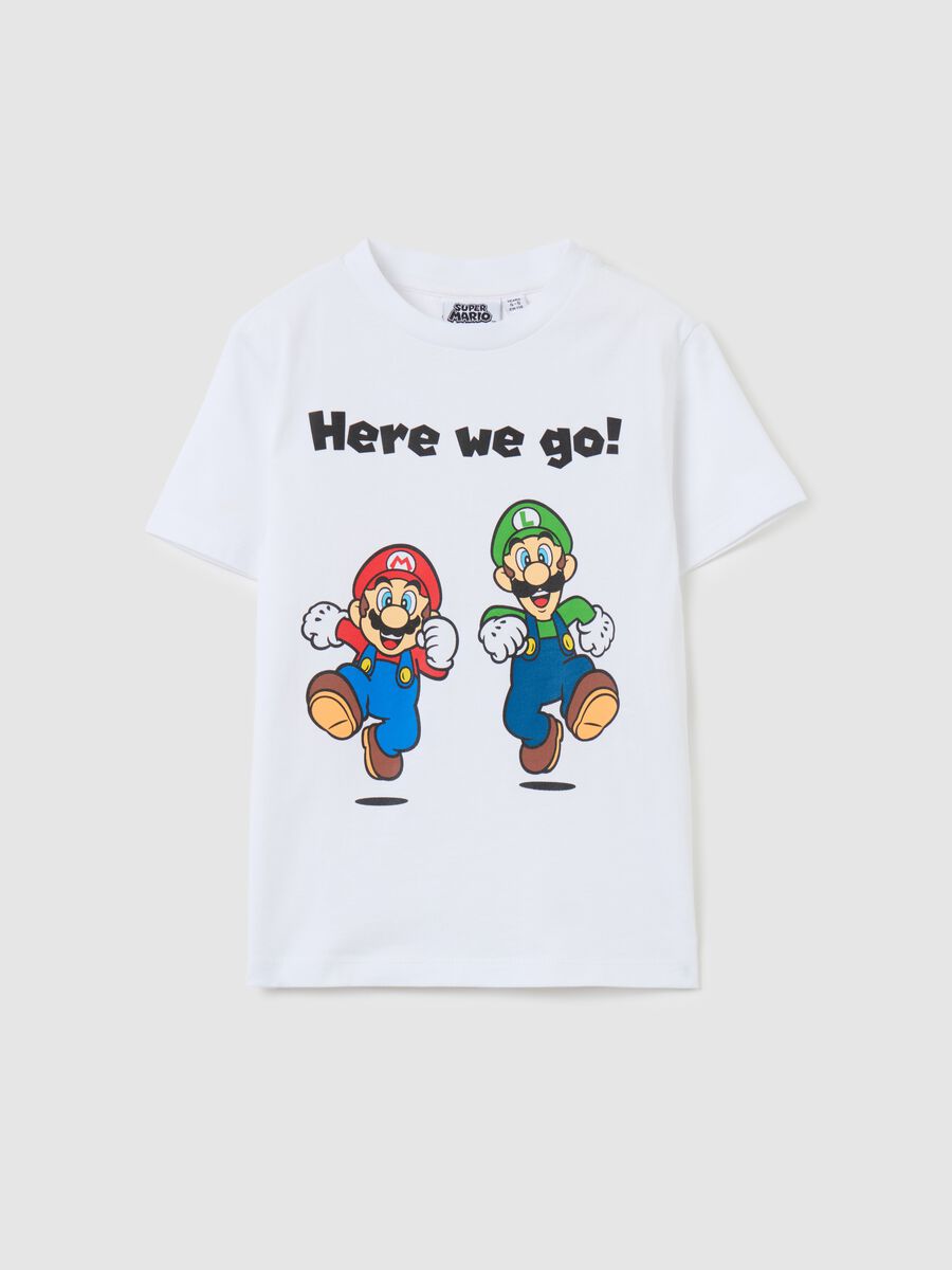 Cotton T-shirt with Super Mario™ print_0