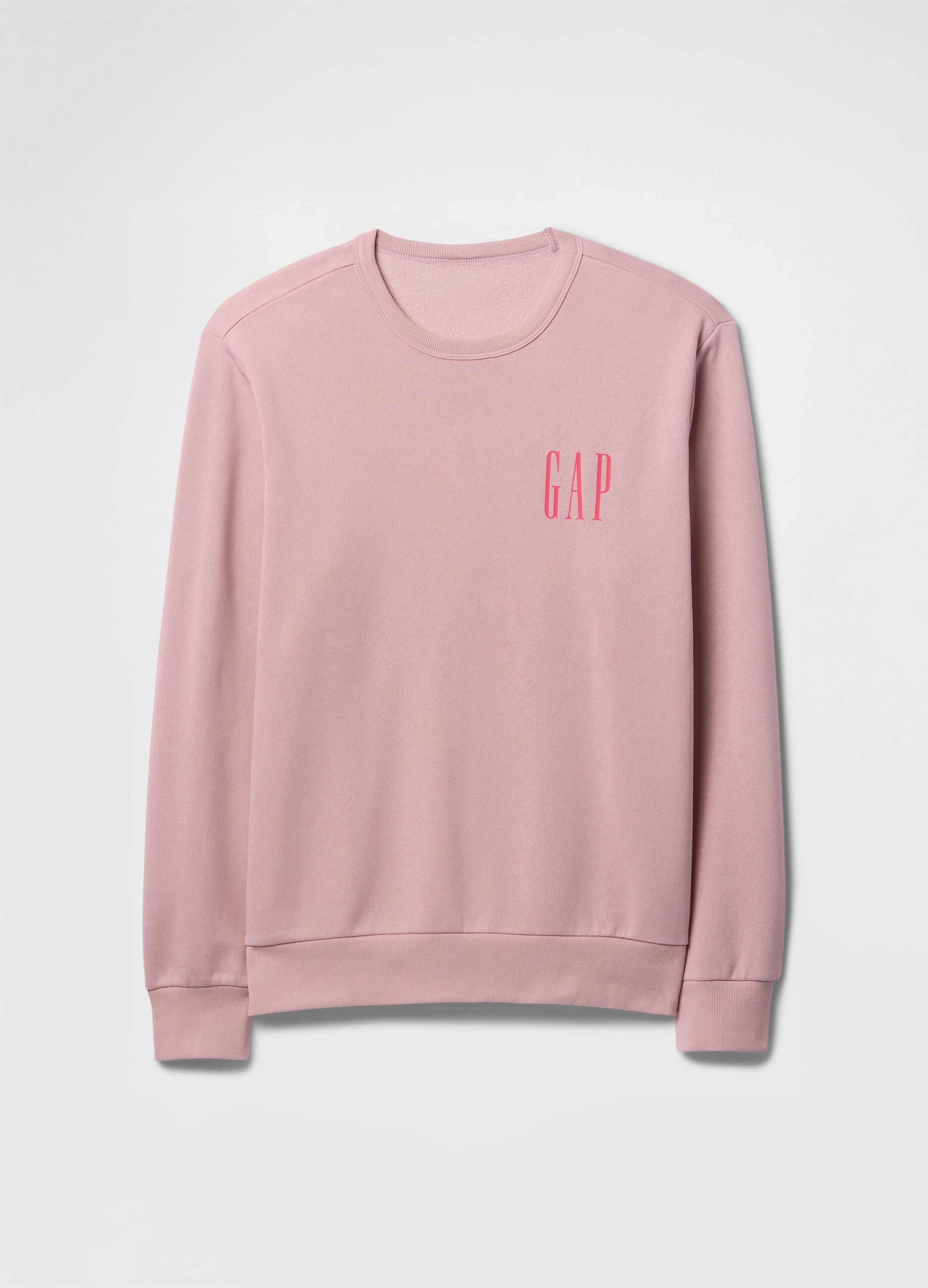 Felpa rosa con logo Gap