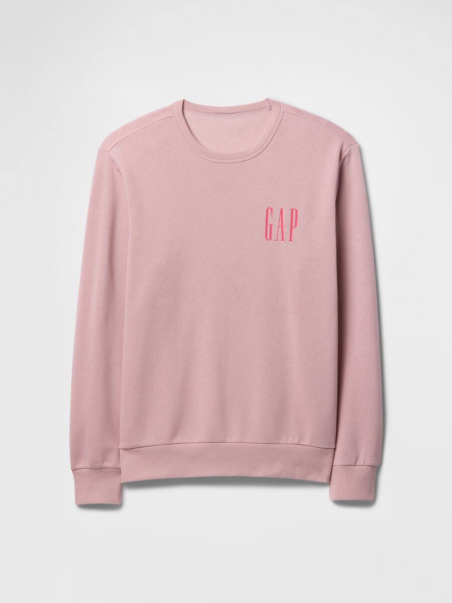 Pink sweatshirt with Gap logo_3