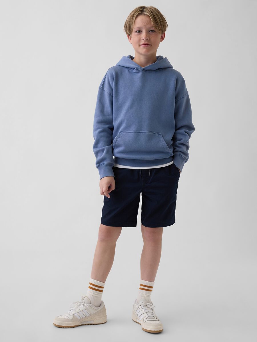 Stretch cotton shorts_0