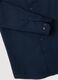 Men's Pure Cotton Blue Slim Fit Shirt_5