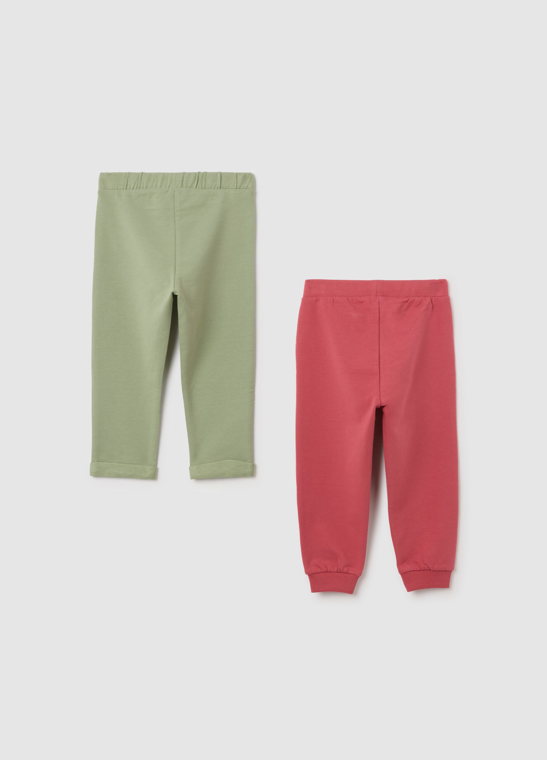 Pink Stretch Trousers for Girls