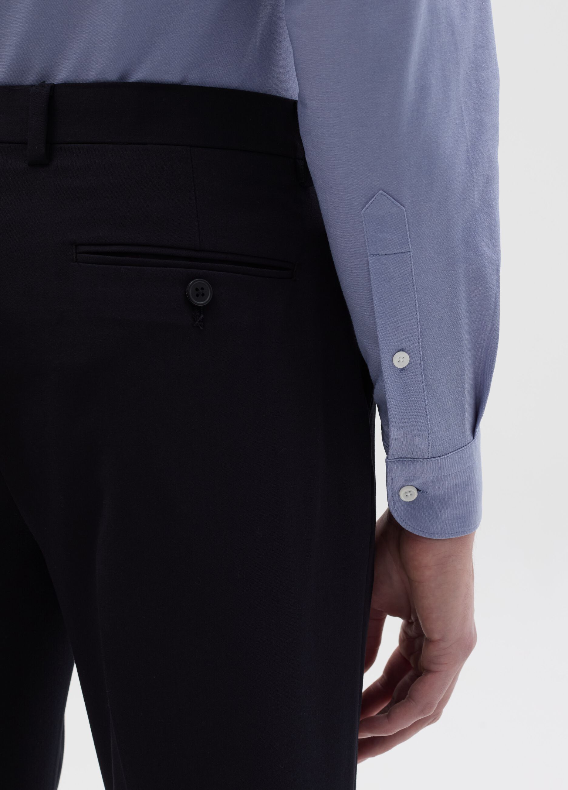 Slim-fit easy-dry easy-iron shirt