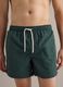 Green swim shorts with elasticated waistband and drawstring_1