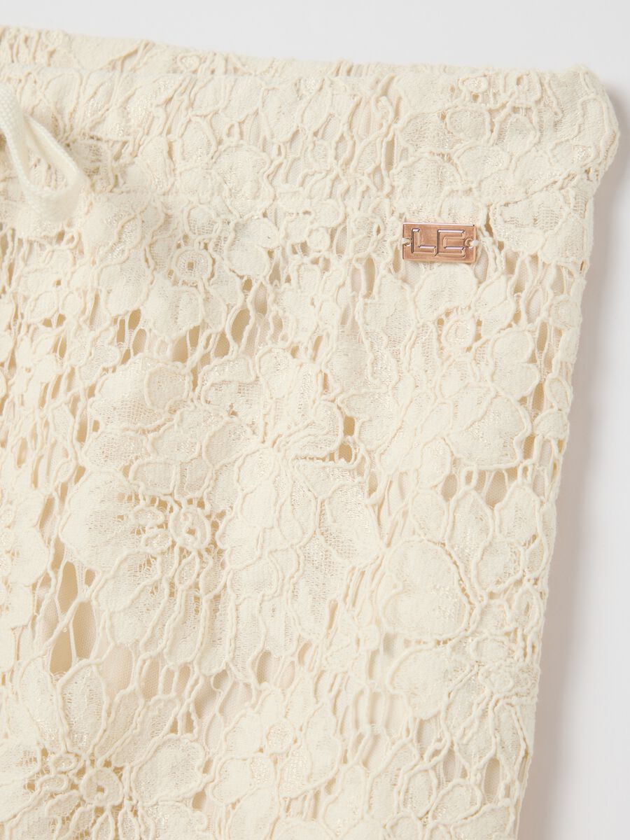 Long skirt in lace_5