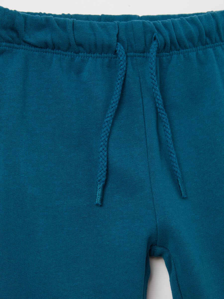 Jogging set in cotone stampa animali del bosco_2