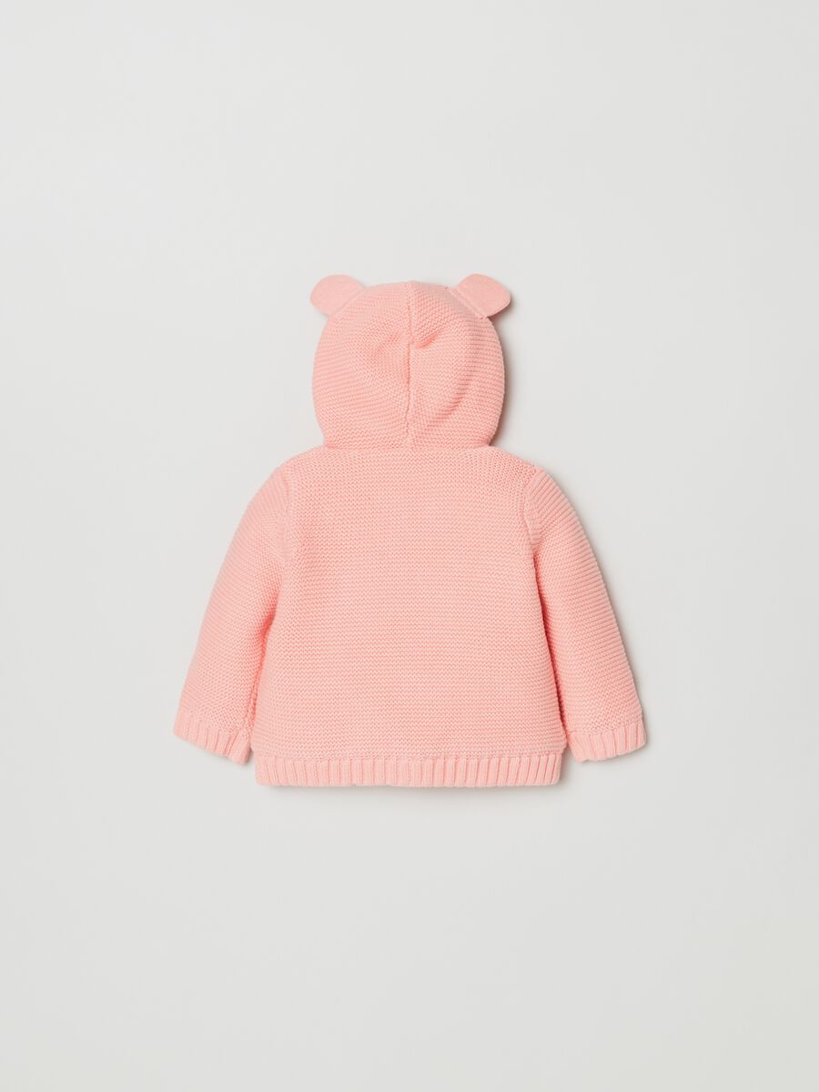 Giacca in maglia con cappuccio_1
