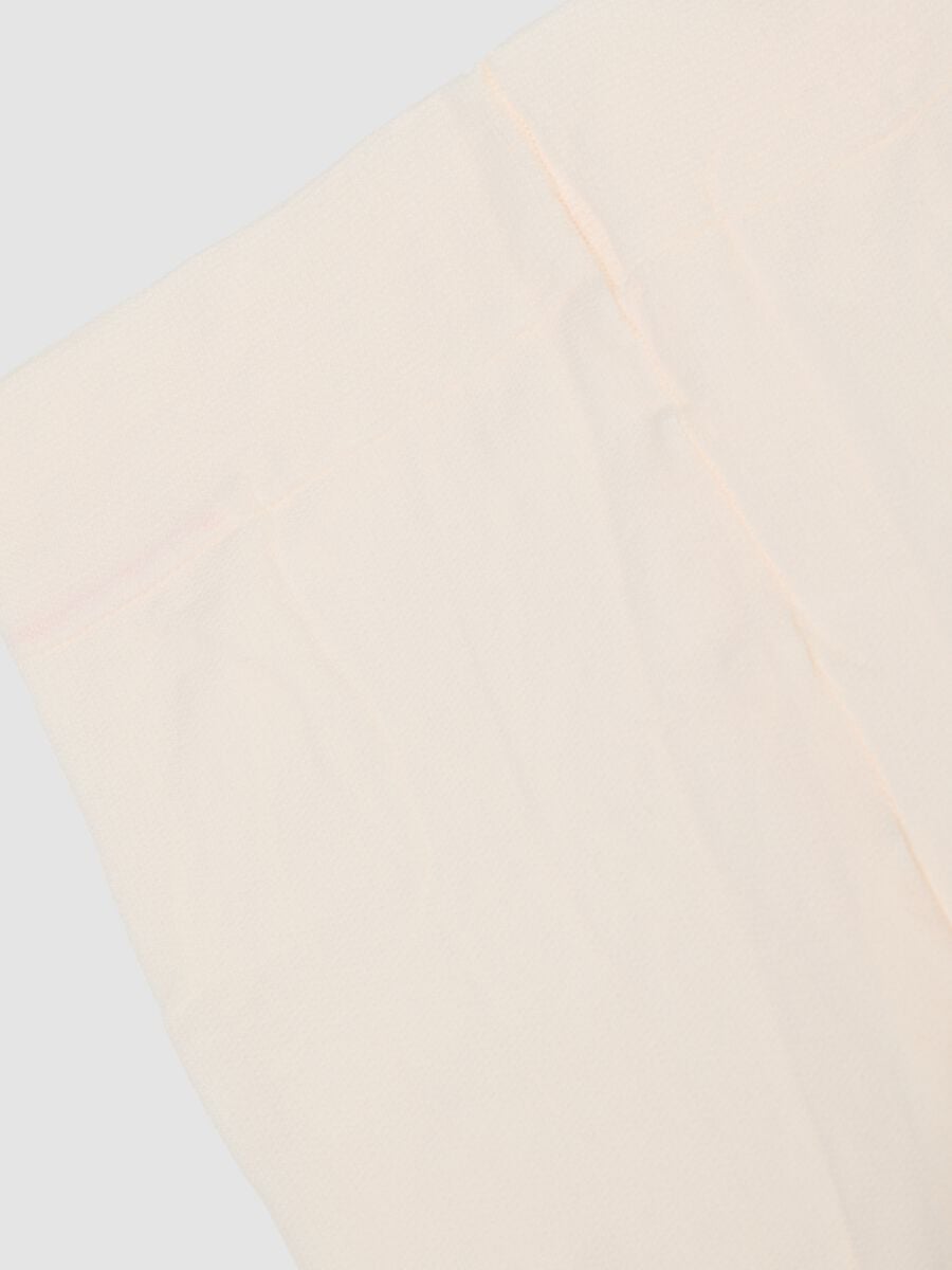 White ribbed stretch tights_2