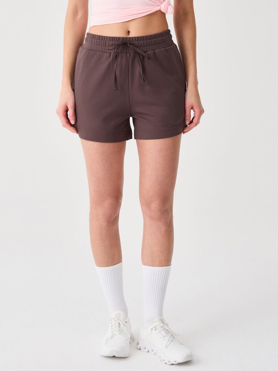 ALTAVIA STUDIO shorts with drawstring_1