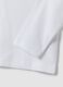 White pure organic cotton crew-neck T-shirt for boys, regular fit_3