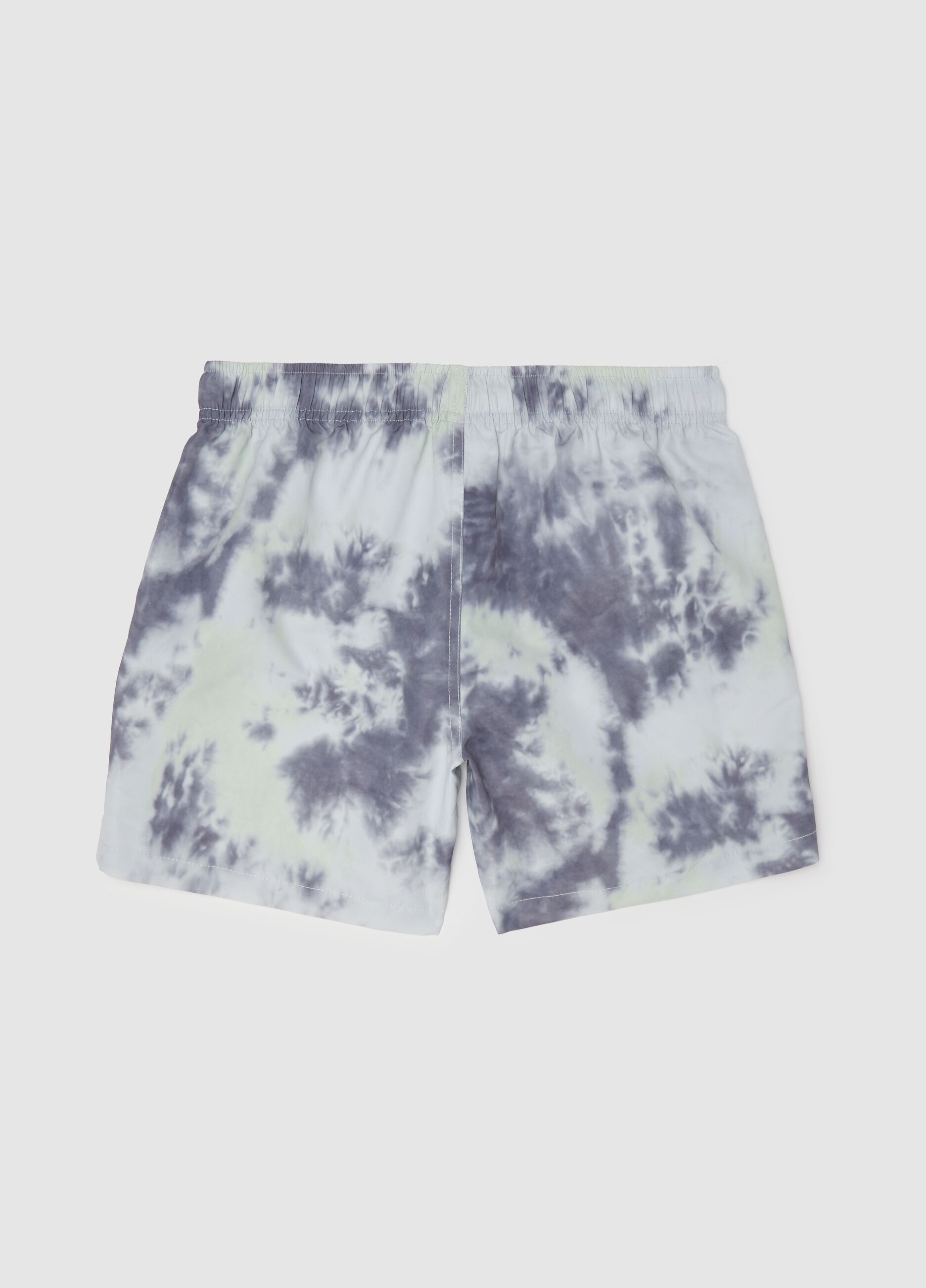 Grey tie-dye swim trunks OVS Kids