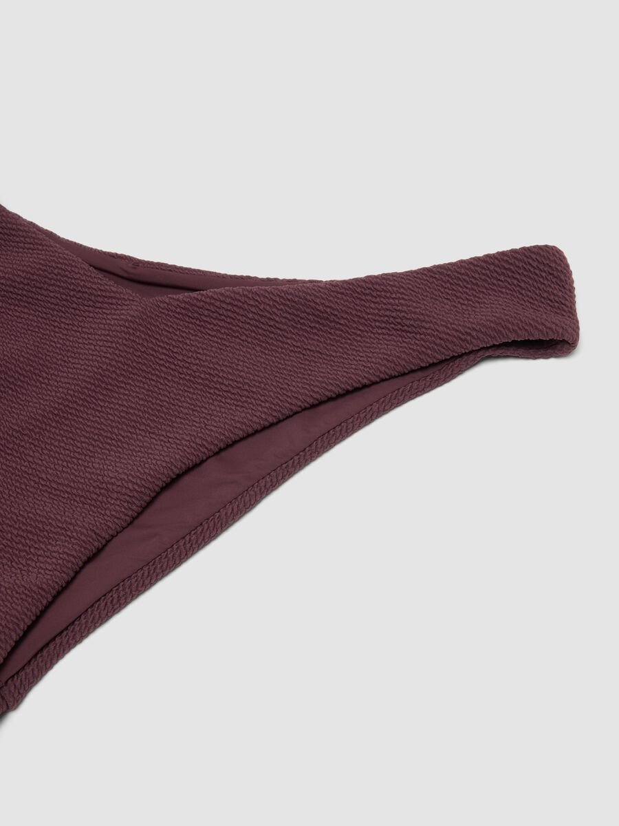 Purple bikini bottoms in stretch fabric_5