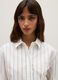 Striped white shirt in stretch fabric_3