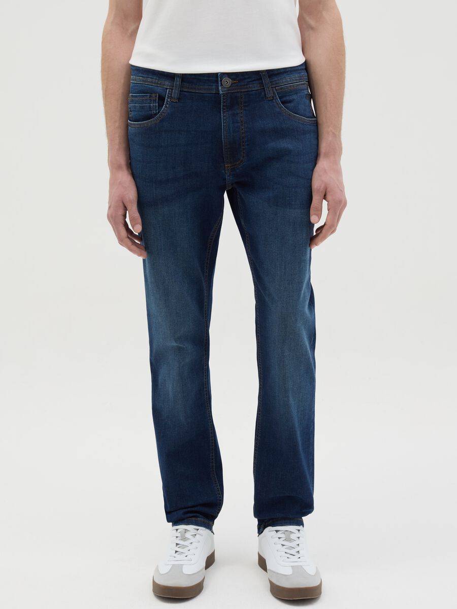 Slim-fit jeans with five pockets_1