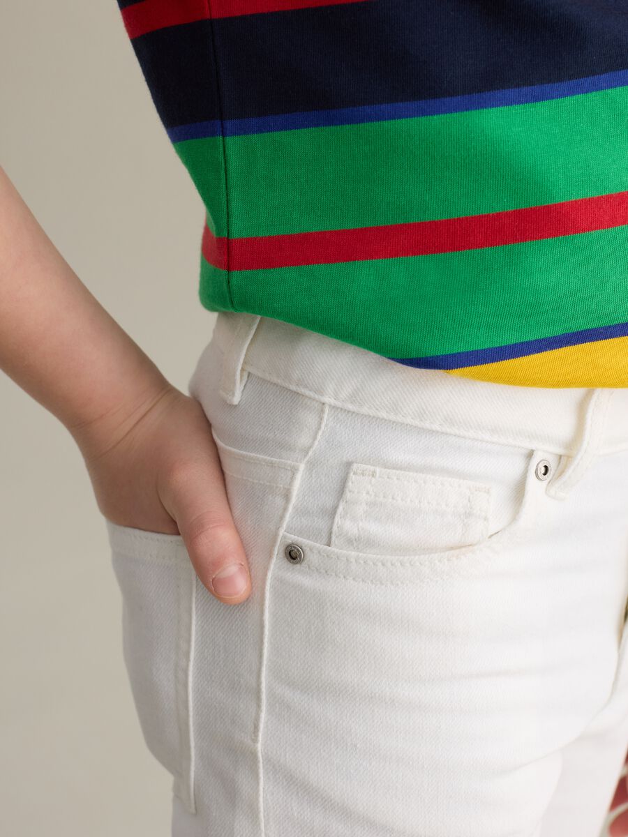 Cotton and linen trousers with five pockets_2