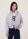 Purple hooded jacket for girls regular fit_0