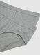 Twin-pack elastic cotton grey briefs_5