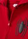 Full-zip sweatshirt with hood and Spidey print_3