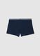 Boys' blue stretch cotton regular fit boxers_1