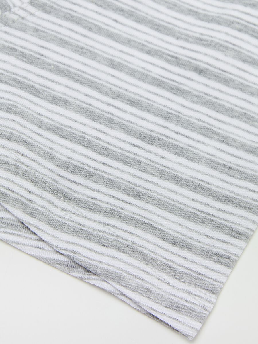 Stretch cotton boxer shorts with striped pattern_3