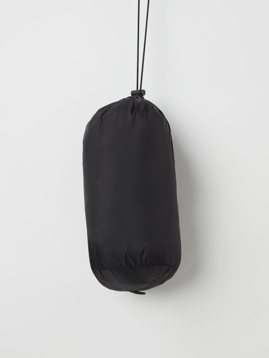 Ultralight short down jacket with high collar_5
