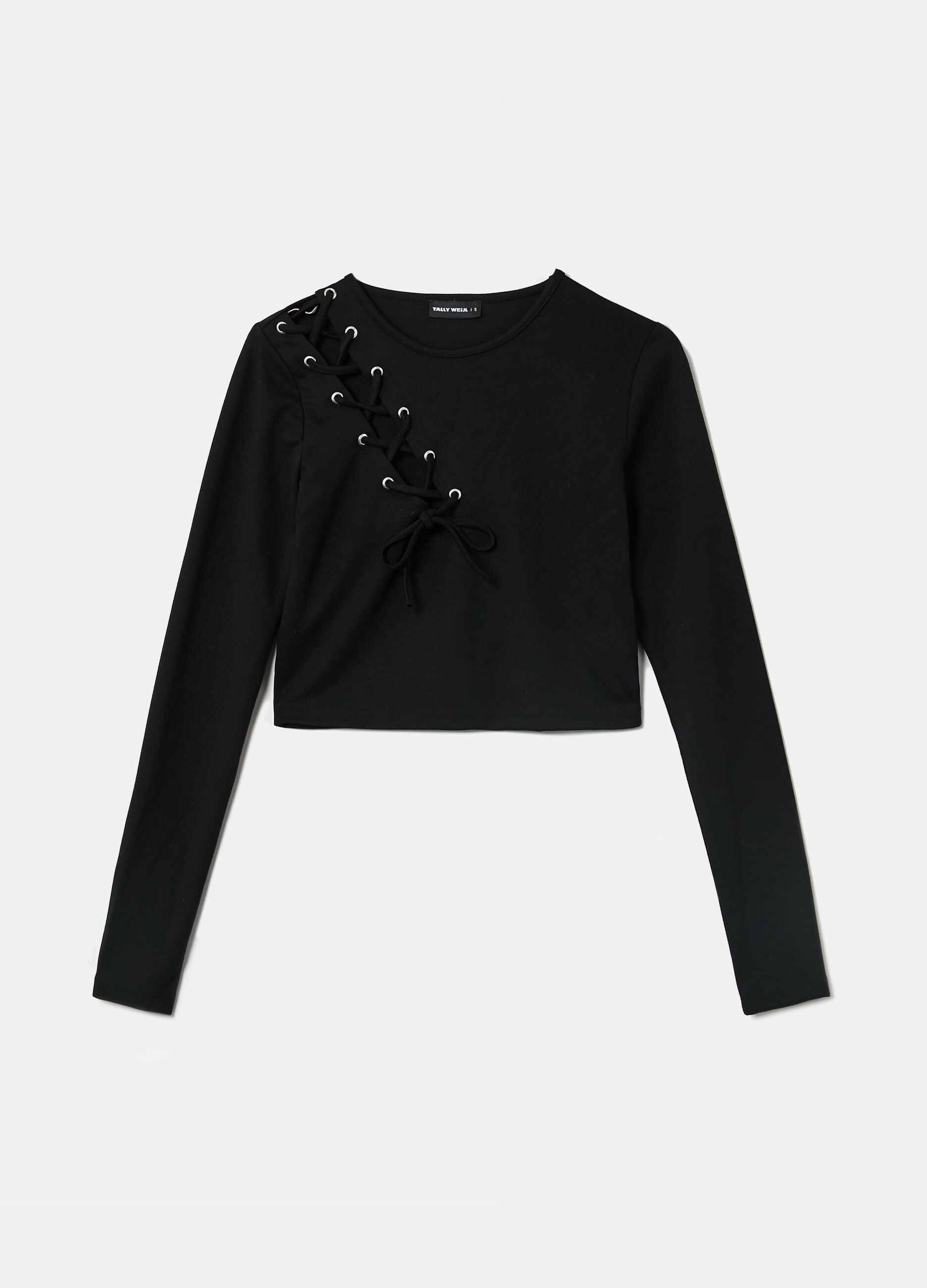 T-shirt con laccio_0