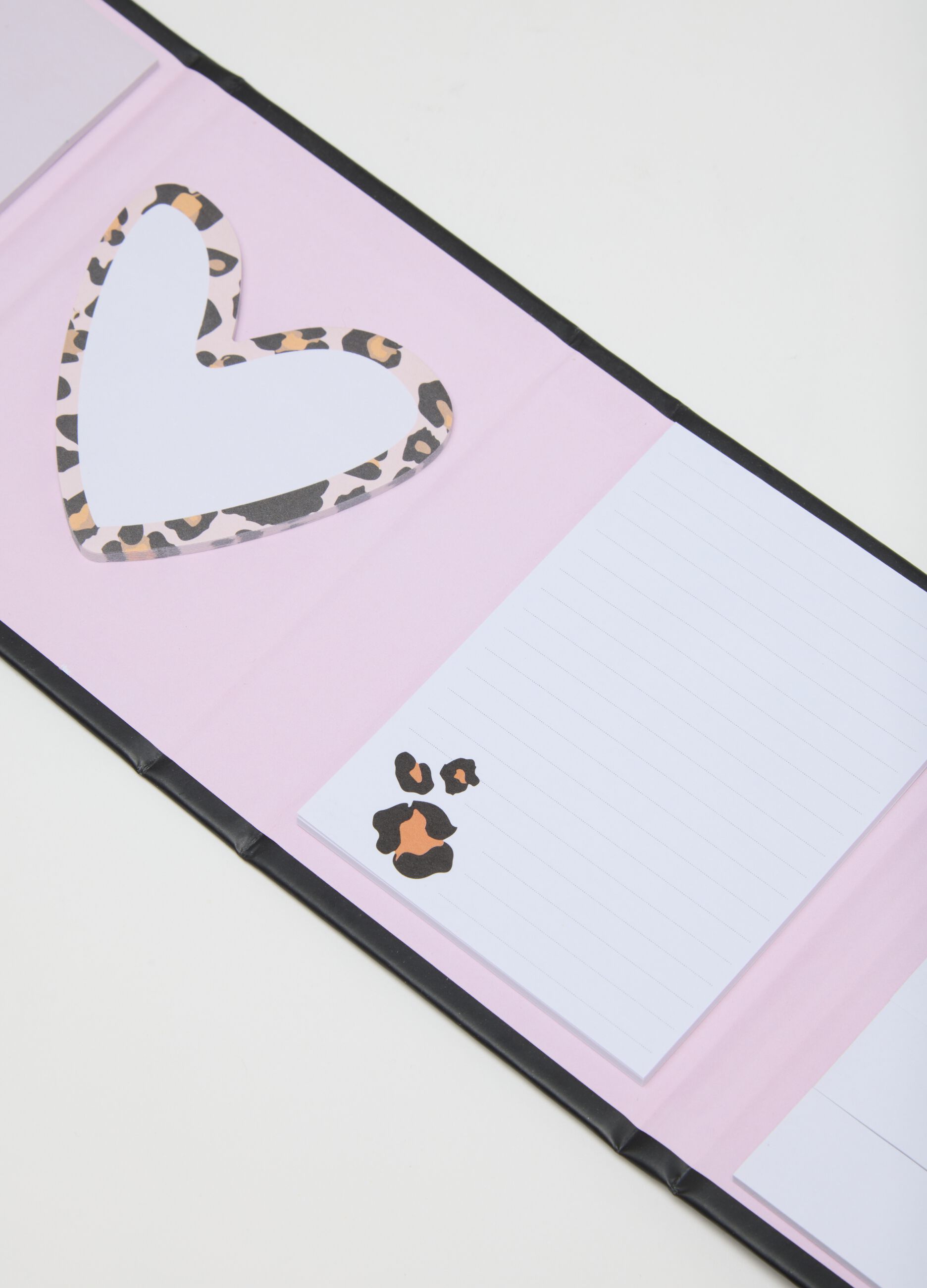 Black Paper Stationery Set