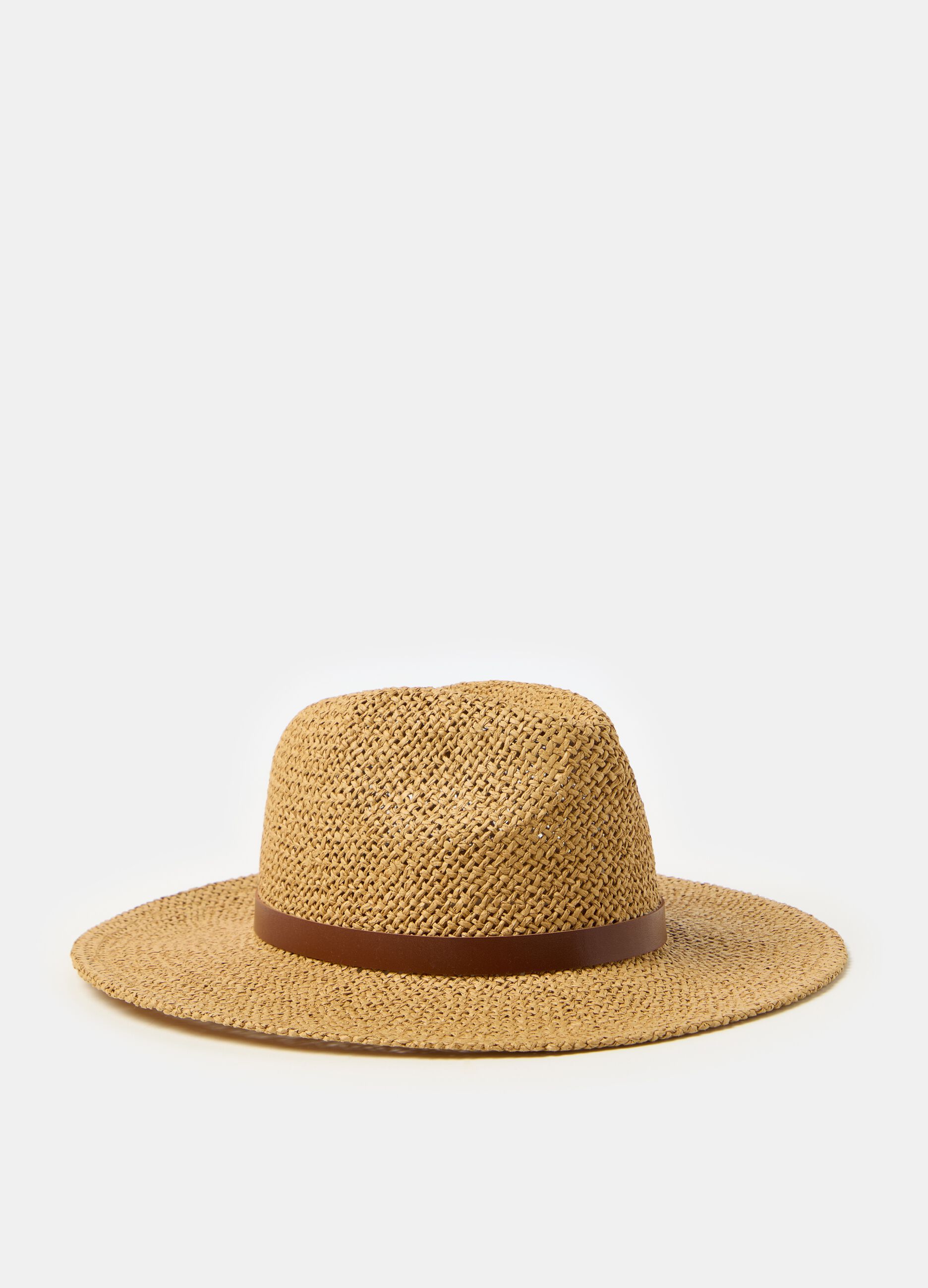 Ovs Cappello panama con cinturino